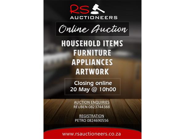 Household Furniture Appliances Art Work Paintings